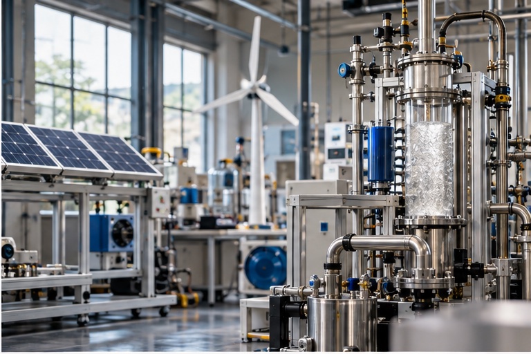 Immagine editoriale dedicata al percorso Ingegneria Industriale Indirizzo Energetico