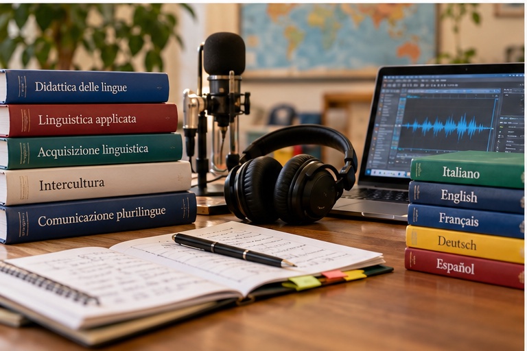 Immagine editoriale dedicata al percorso Master Glottodidattica