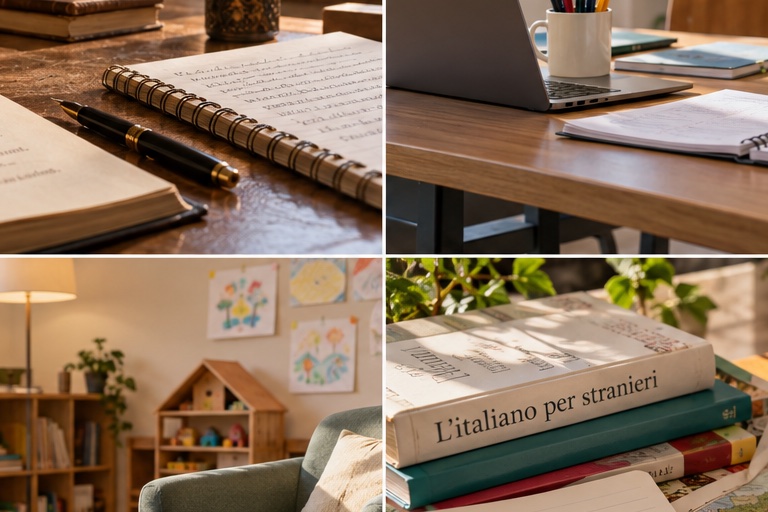 Immagine editoriale dedicata al percorso Master Lingua Italiana